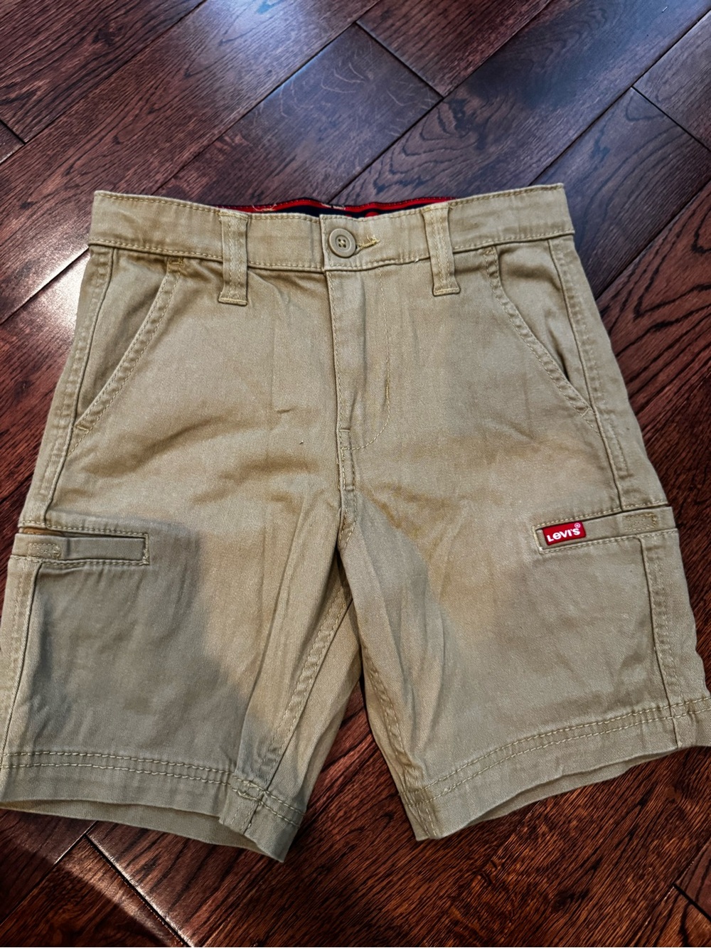 Levi's Tan Cargo Shorts for Kids